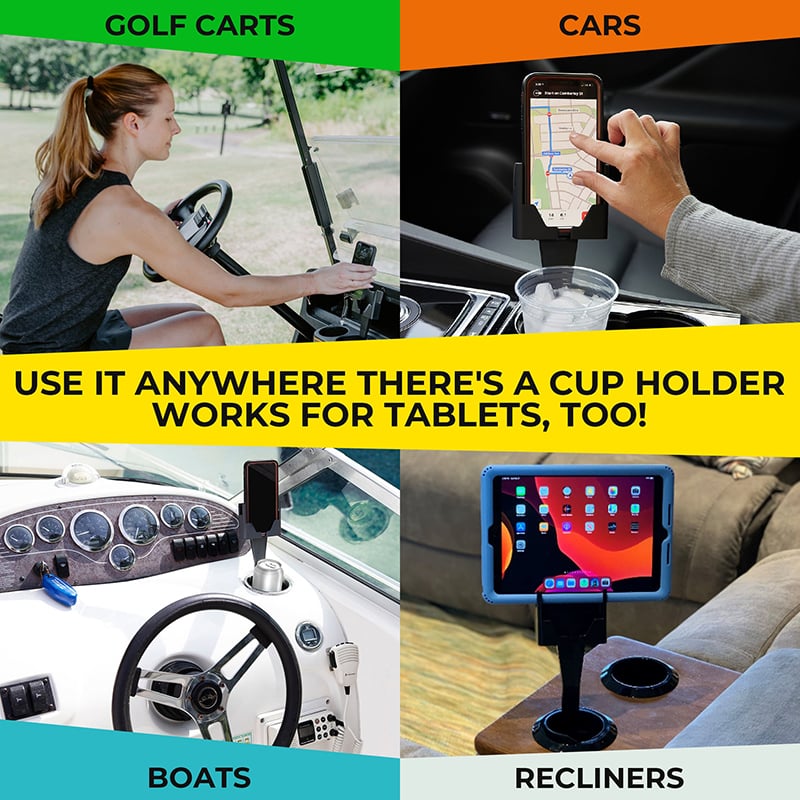 Mobile phone seat – Phone & Cup Holder