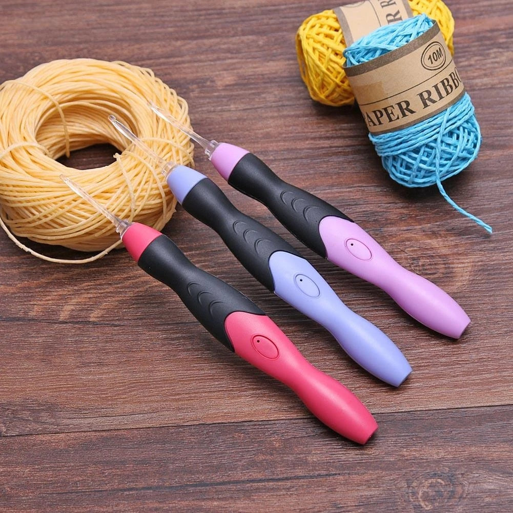 LED Crochet Needle