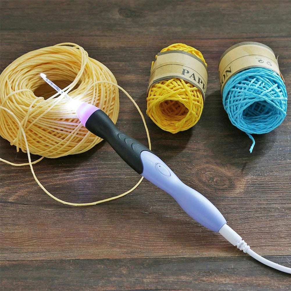 LED Crochet Needle