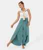 BreezyFlow™ High Waisted Split Leg Elegant Pants