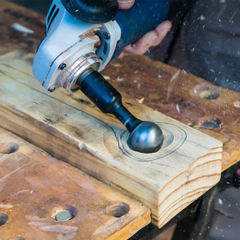 Carv Sphere™ - Rotary Wood Carving and Grinding
