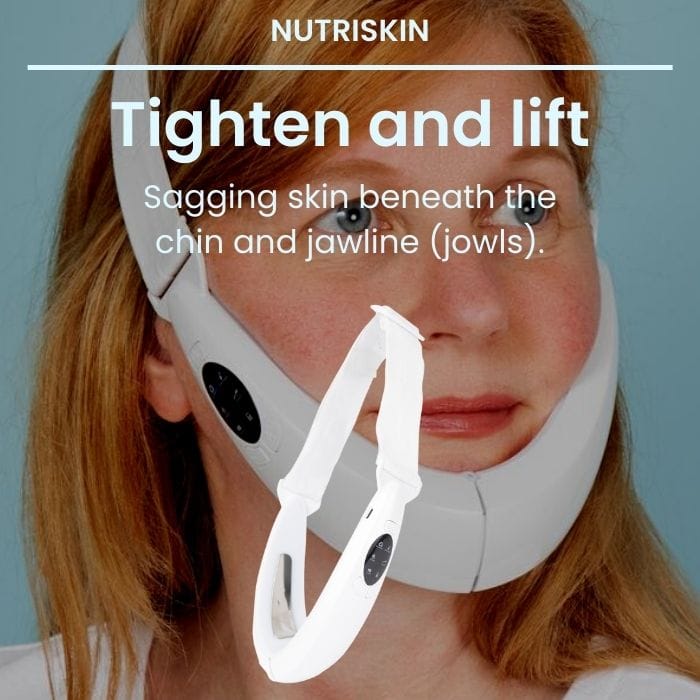 Nutriskin Jowls Buddy - Microcurrent Facial Toning & Skin Tightening Device