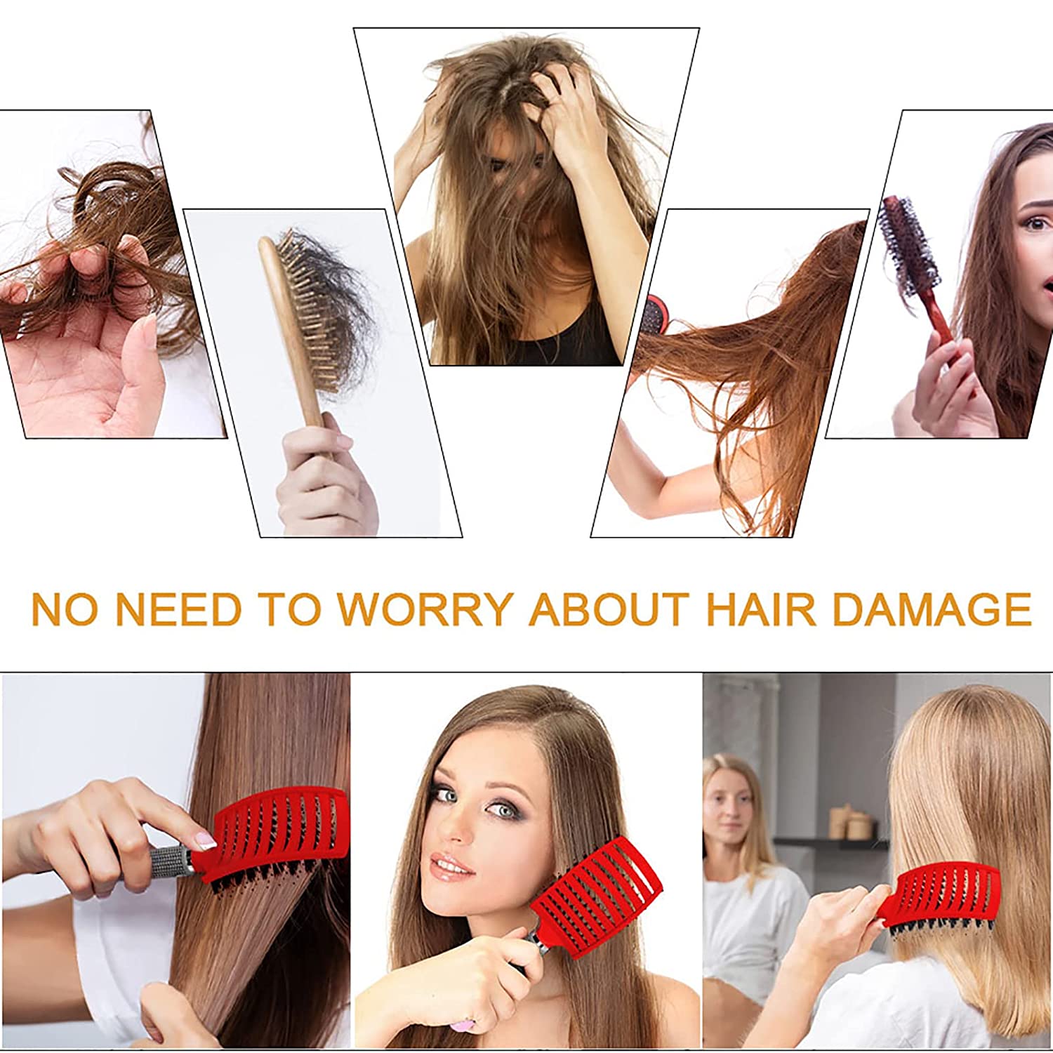Silky Brush™ - Detangle Hair Brush - Buy 1, Add A 2nd For Only $8!