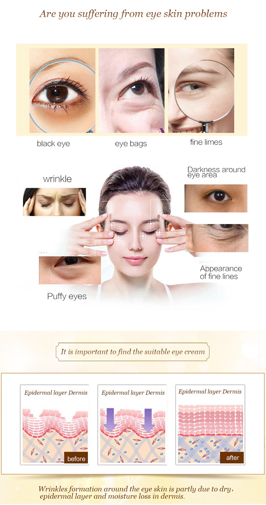 Anti-Aging Gold™ - Collagen Eye Mask