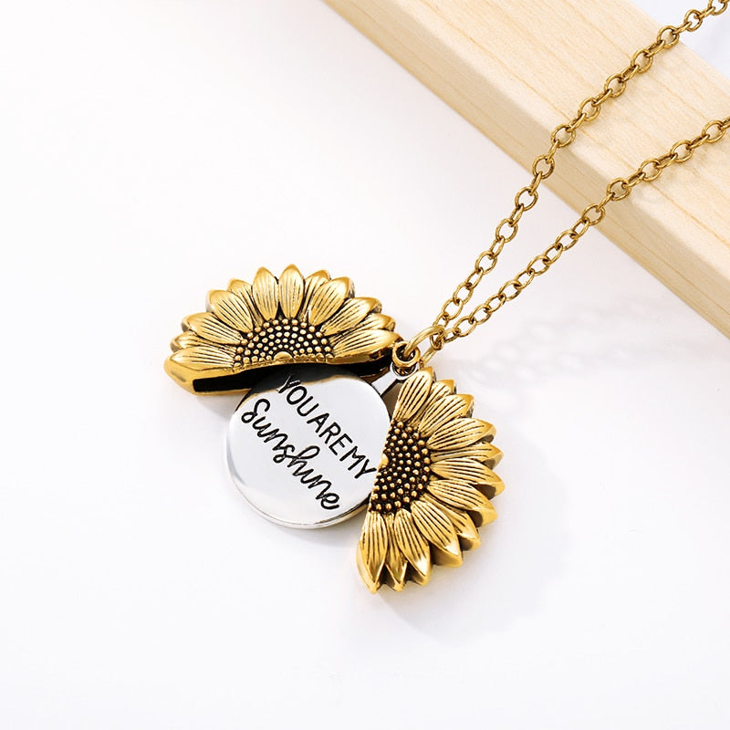 Girasole™ - Sunflower Pendant Necklace (Buy 2 Get 1 FREE Today Only)!