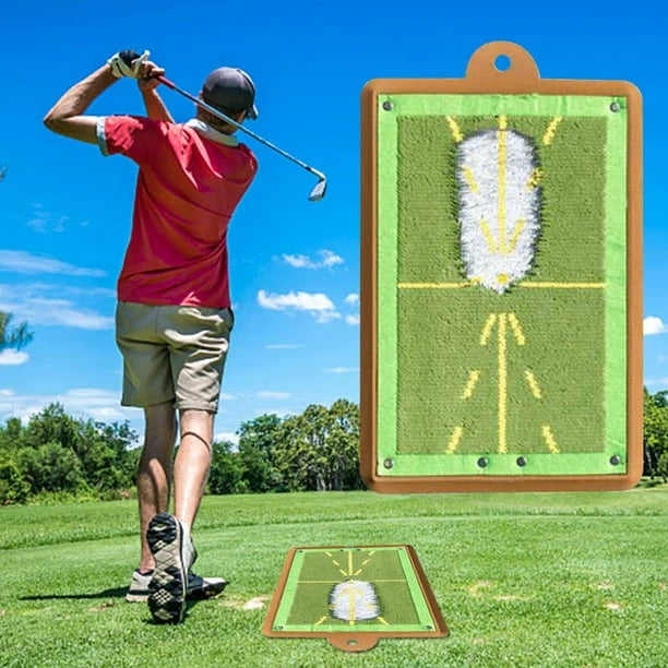 Swing Straight™ - Golf Training Mat