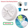 Ultrasonic Turbo Washing Machine Laundry Portable Travel Washer Air Bubble And Rotating Mini Washing Machine Mini Washing