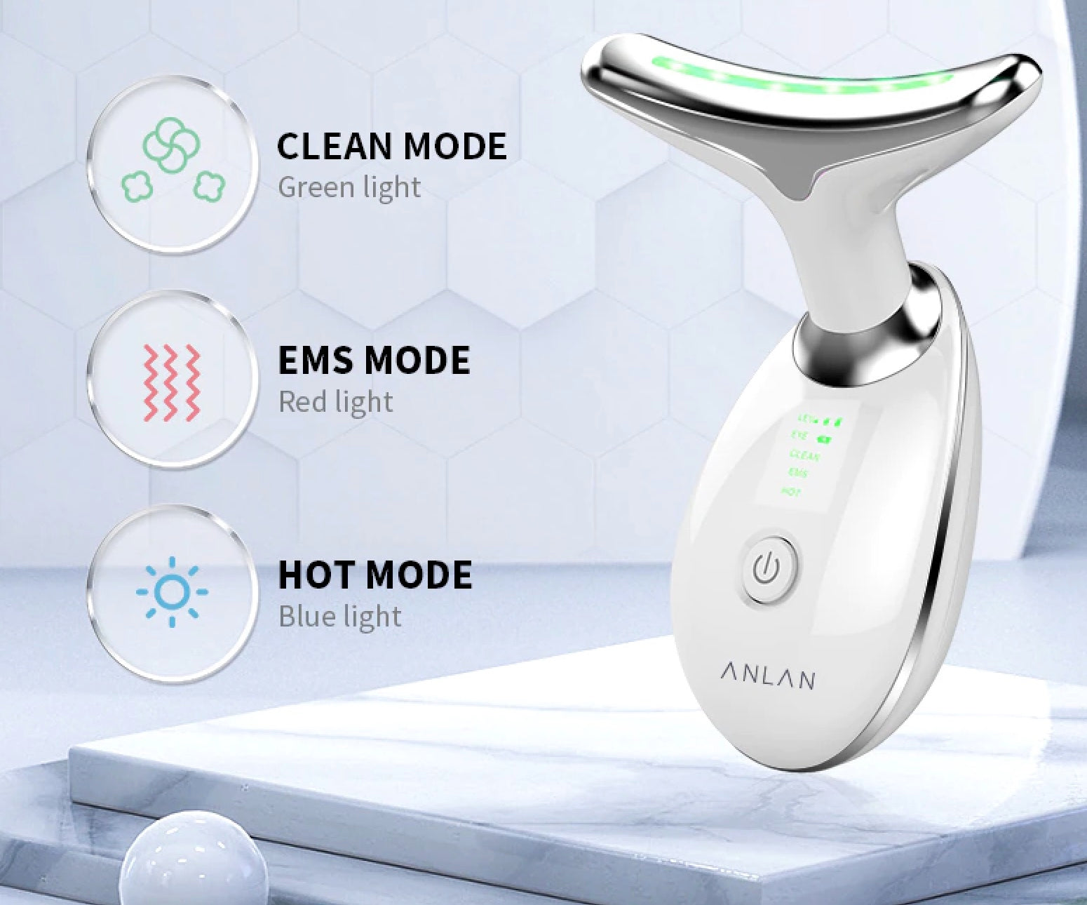 Smooth Shape™ - LED Microcurrent Massager