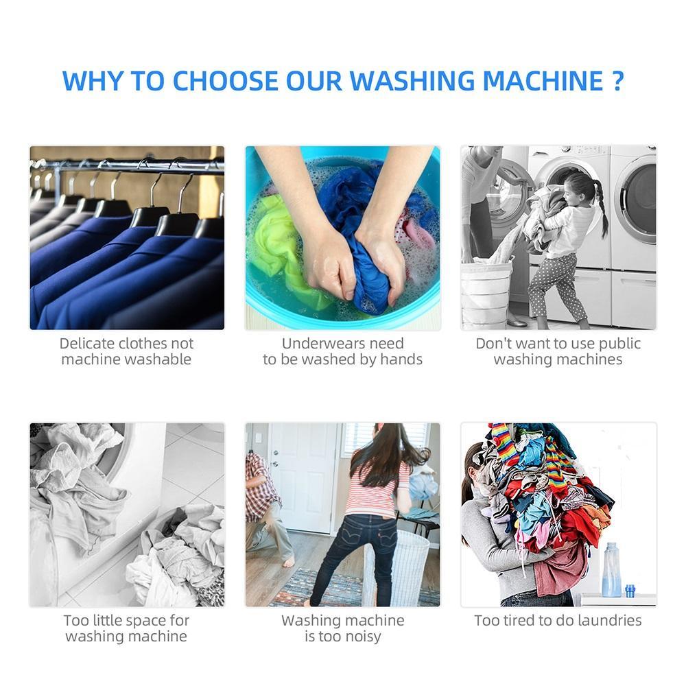 EZ Wash™ - Portable Washing Machine
