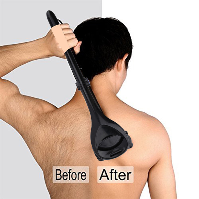 Men Back Hair Shaver Hair Shaver - Foldable with 2 Blades