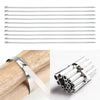 Heavy Duty Stainless Steel Cable Ties - 100 PCS